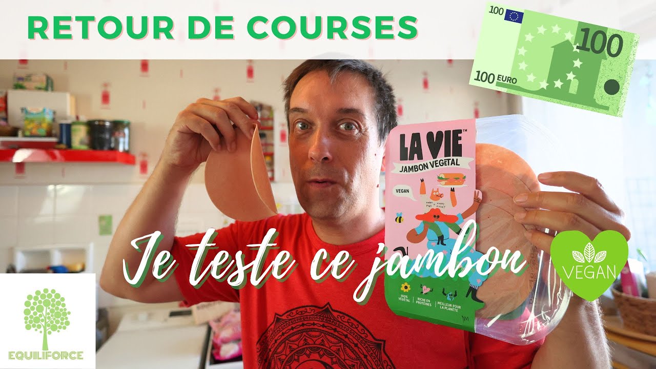 Que vaut le jambon végétal LA VIE ? Retour de courses vegan chez ALTERNEITIV (100 €) YouTube