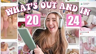 my 2024 INS and OUTS*selfcare tips and improving your lifestyle