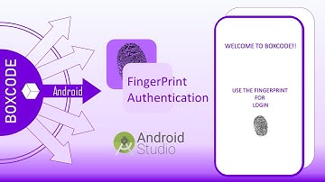 How to add Fingerprint Authentication in android studio | Android Project | Boxcode | 2023-24