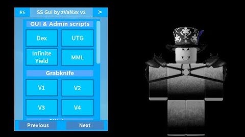 Roblox SS Gui Script Hub Showcase