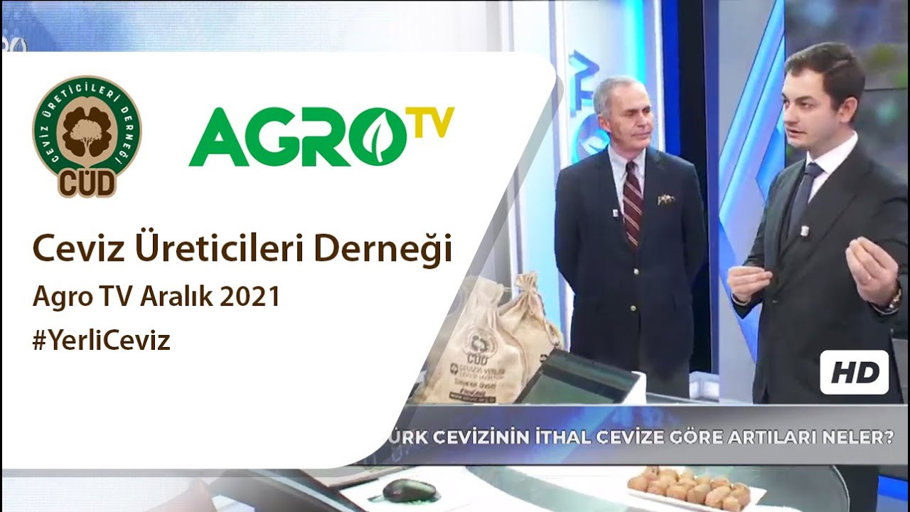 Ceviz Üreticileri Derneği Agro TV Programı #TürkiyeninUretimi #YerliCeviz #Ceviz