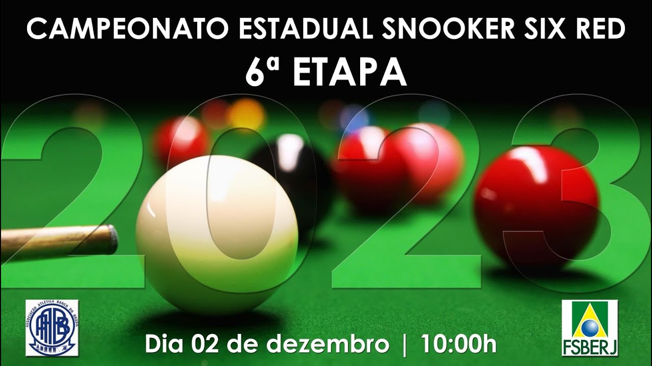 COPA BRASIL DE SNOOKER SIX RED 2023, PR, DIA 2