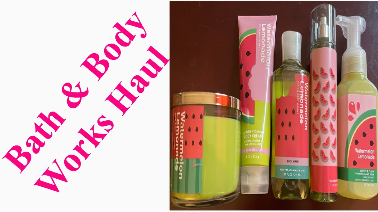 Bath and Body Works Haul - YouTube