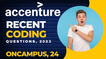 Recent Repeated : Accenture On campus latest coding questions | Accenture Assessment test 2023