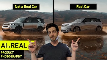 Mind-Blowing AI to REAL Product Photography Workflow!