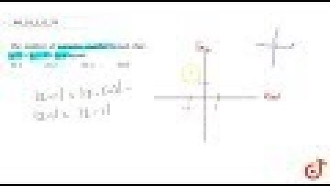 JEE MAINS 2018 The number of complex numbers z such that `|z""""1|""=""|z""+""1|""=""|z""""i|`  ...