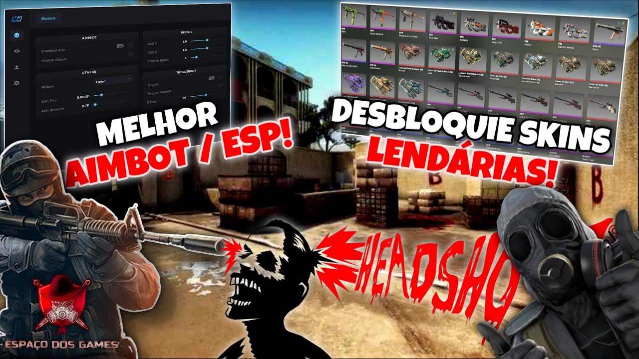 Cs2 Mod Menu COMO COMPRAR O MELHOR MOD MENU PARA CS2 COM TODAS SKINS LENDÁRIAS ...