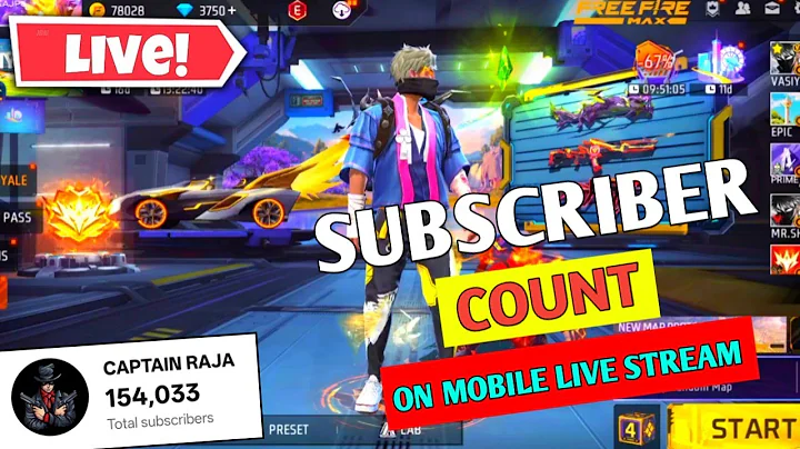 How To Add Live Subscriber Count On Mobile Live Stream || Live Subscribers Count कैसे लागए ||