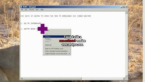 HOW TO DOWNLOAD AVS VIDEO EDITOR .swf