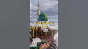 THE 4 CALIPHS OF ISLAM ☪️ #islam #shorts