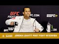 JORDAN LEAVITT POST FIGHT INTERVIEW - UFC FIGHT NIGHT HERMANSSON VS VETTORI