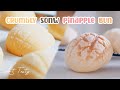 A crispy and crumbly snow Pineapple bun 🍍--Crispy on the outside, creamy and soft on the inside