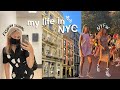 NYC VLOG: a day at fashion school, going to NYFW, + more