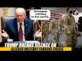 'Small price to pay to make sure...' Trump breaks silence on alleged US Military funding crisis