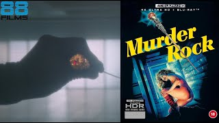 Murder Rock 88 Films 4K Uhd Deluxe Limited Edition