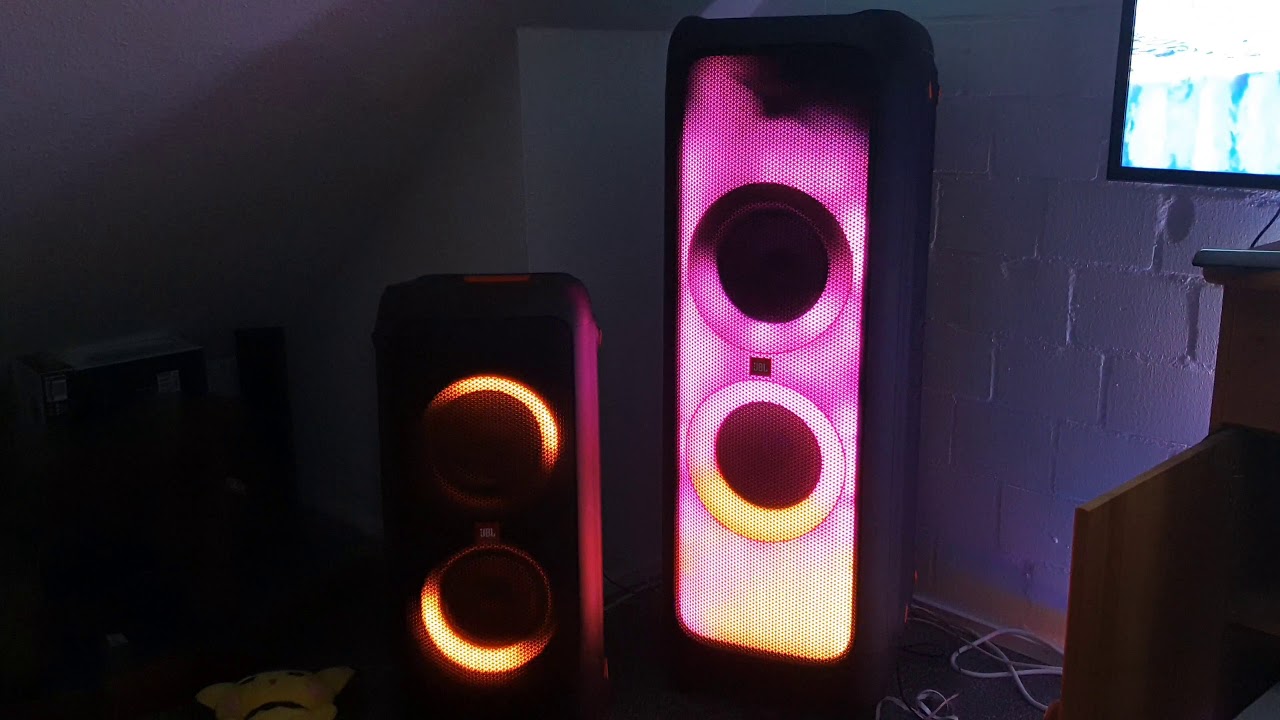 Jbl partybox сравнение