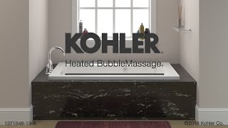 Hydrotherapy Baths - How KOHLER Heated BubbleMassage Tubs Work