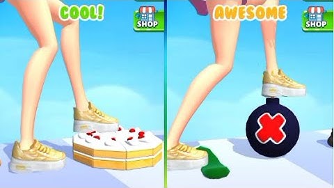 Tippy Toe 🎂😭🍰 New Game!! All Levels Gameplay Walkthrough Android, iOS Part 1