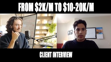 $2k/m to $10-20k/m in 4 Months | Facebook Ads eCommerce Agency | Client interview