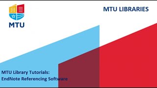 An introduction to Endnote Online Referencing Software: