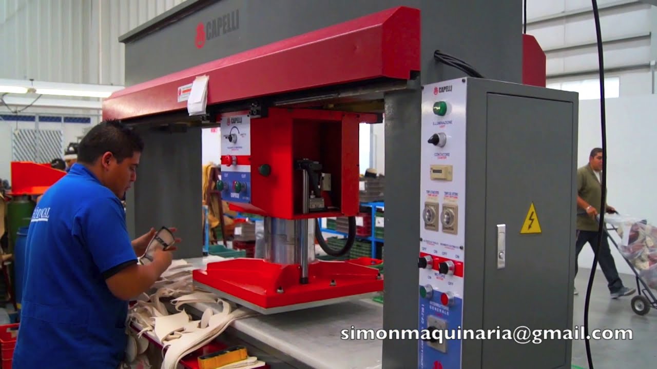 SUAJADORA DE PUENTE ¨CAPELLI¨ DE 30 TONS DE PRESION TRABAJANDO EN FABRICAS