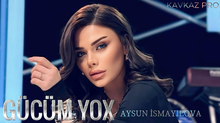 Aysun İsmayılova - Gücüm Yox ( Remix Lord Vertigo )