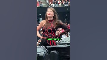 How Taylor Swift Nails INSANE 3-Minute Outfit Changes During Eras Tour! ⏱? #Concert #Shorts