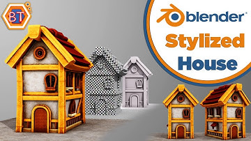 Blender 2.81 Tutorial - How to model a Stylized House