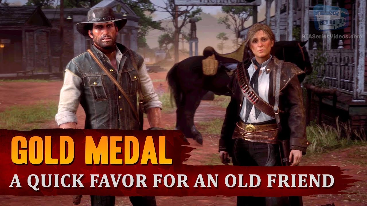 Red Dead Redemption 2 - Mission A Quick Favor for an Old Friend [Gold Medal] -