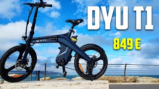 DYU T1 La Bici elettrica LEGALE, PIEGHEVOLE e con SENSORE DI COPPIA !