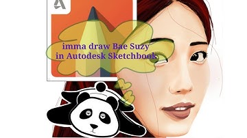 Bae Suzy in Autodesk Sketchbook | [ Vexel Art ] [ Time Lapse ] [ Android ] | San Check