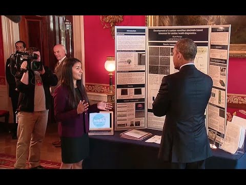 President Obama Tours the 2015 White House Science Fair Exhibits