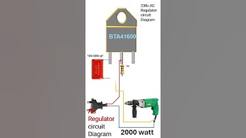 Build a DIY AC Voltage Regulator Circuit