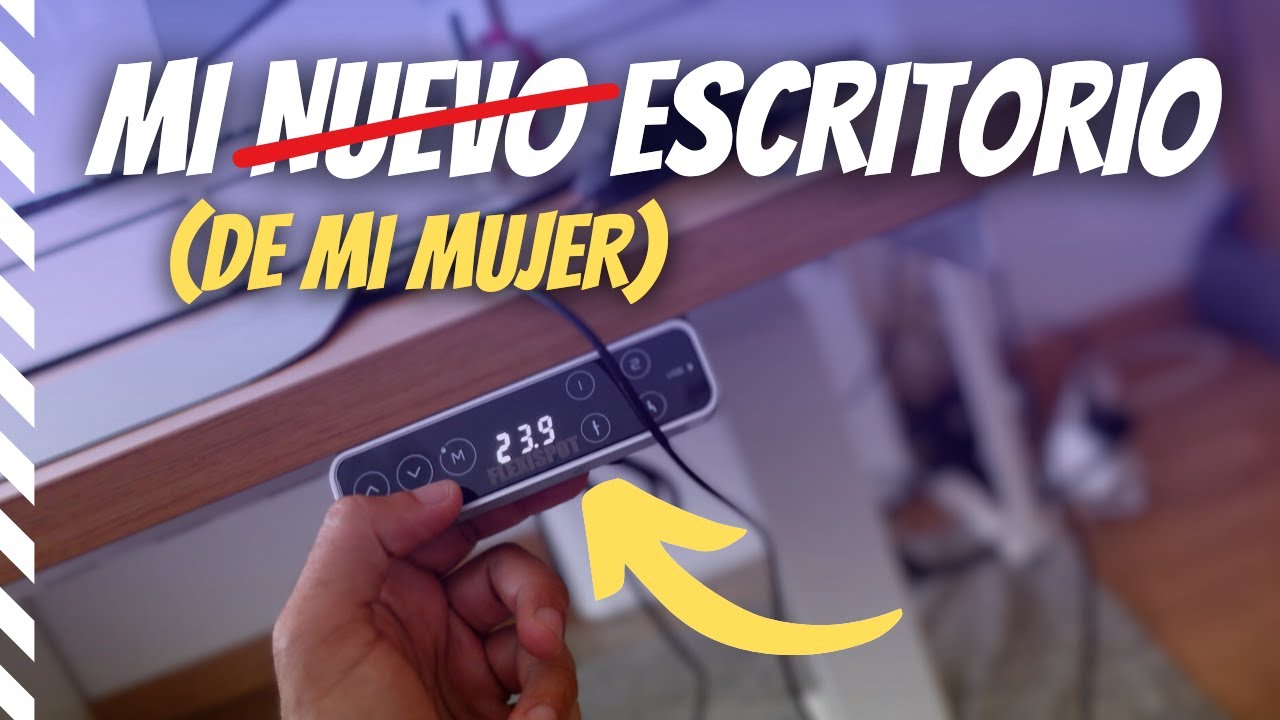 Mi nueva mesa elevable FLEXISPOT ¿Vale la pena un escritorio elevable? -  Tommy Raczy