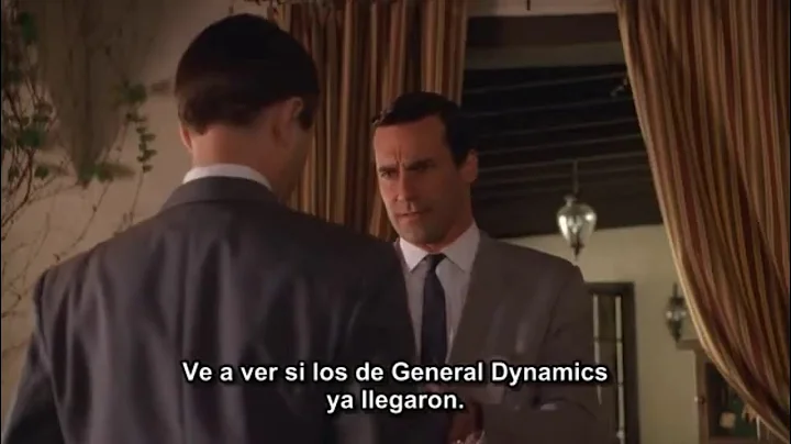 Mad Men S2 E11 "The jet set" -Don and Joy- Misirlo...