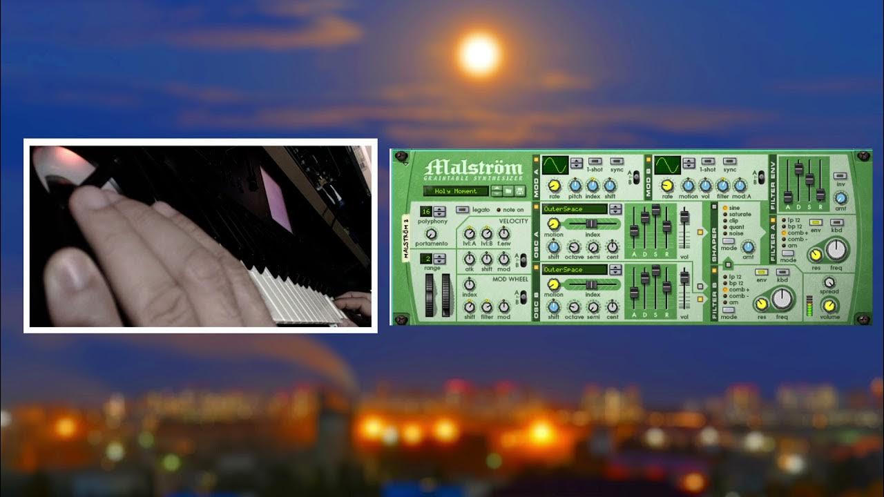 Propellerhead Reason / Malstrom Graintable Synthesizer / All Pad Demo