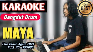 MAYA - KARAOKE DANGDUT DRUM (FULL HD Versi Live KN7000)