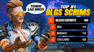 TOP 1 EN SCRIMS DE BLGS CON FINAL INESPERADO - YANYA