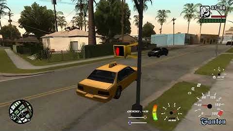 🚗 Realistic Speedometer Mod for GTA San Andreas | Works with All Vehicles!