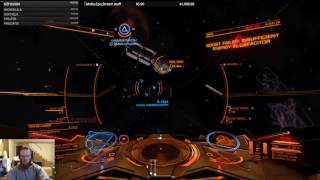 Elite Dangerous Duel *accidental kill* Gunship vs FDL