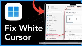How to fix the issue where the text cursor changes from black to white on Windows 11