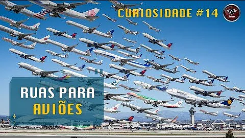 Como ver rotas de aviões?