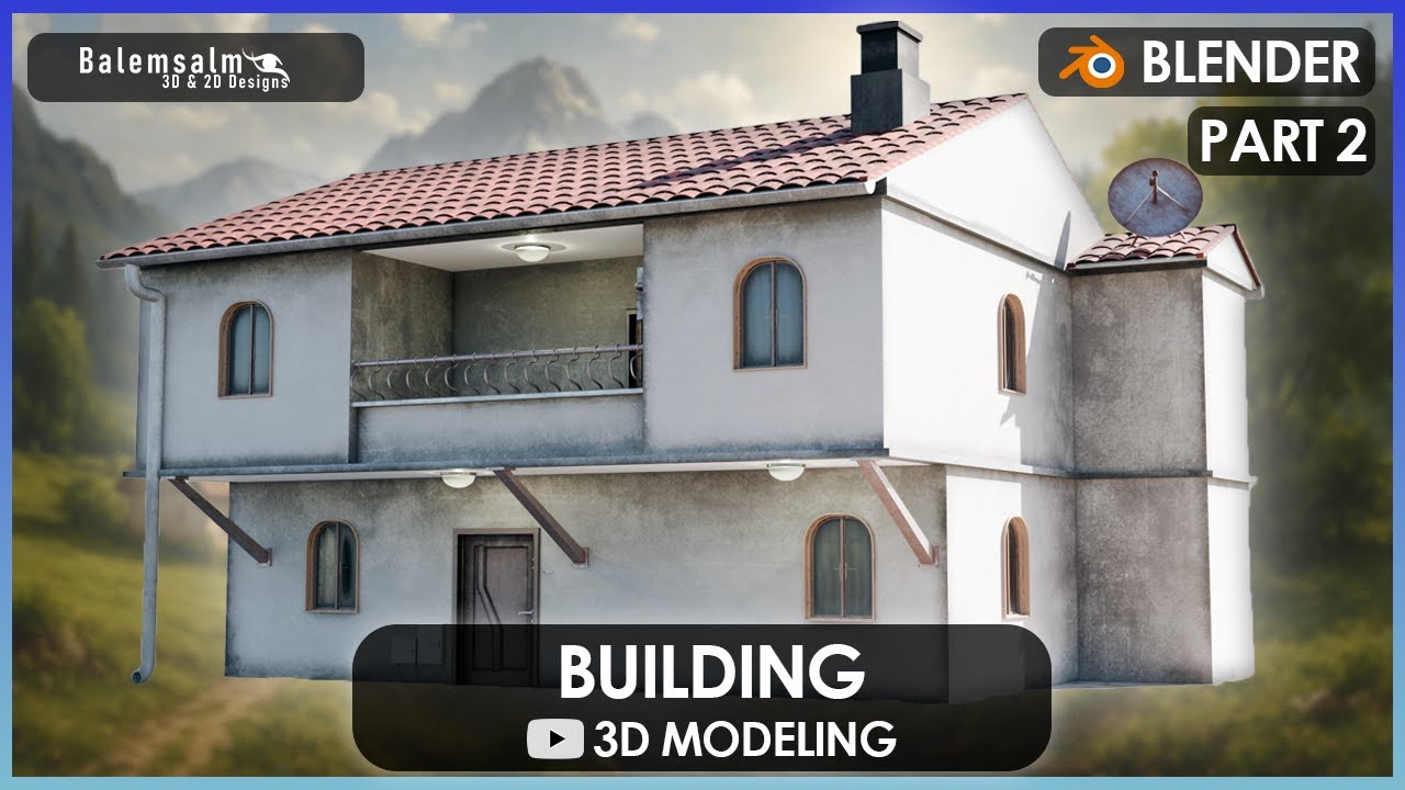 Building Part 2 Blender 3D - YouTube