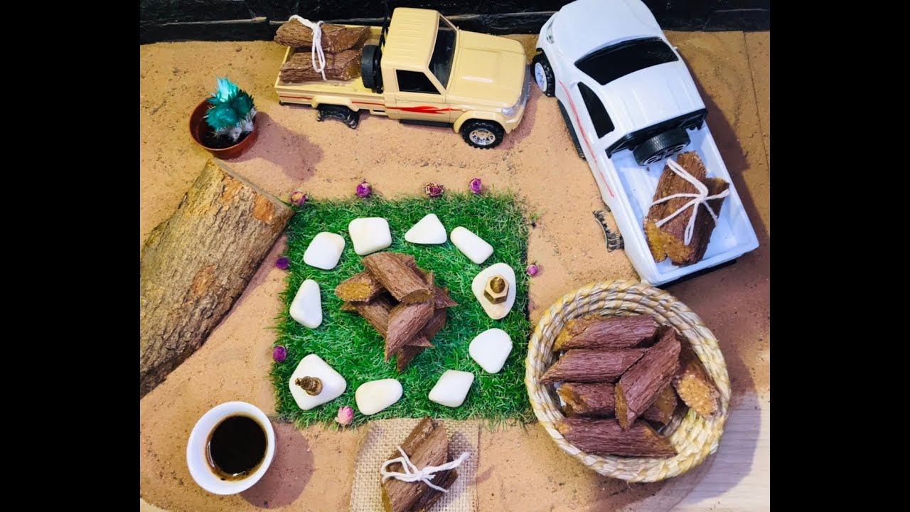 حلا الحطب 🪵حلا فخم ولذيذ وشهي وسهل التحضير بمكونات بسيطة 👍🏻