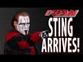 Sting fait ses dbuts choquants  wwe raw  raw 19 janvier 2015 vf