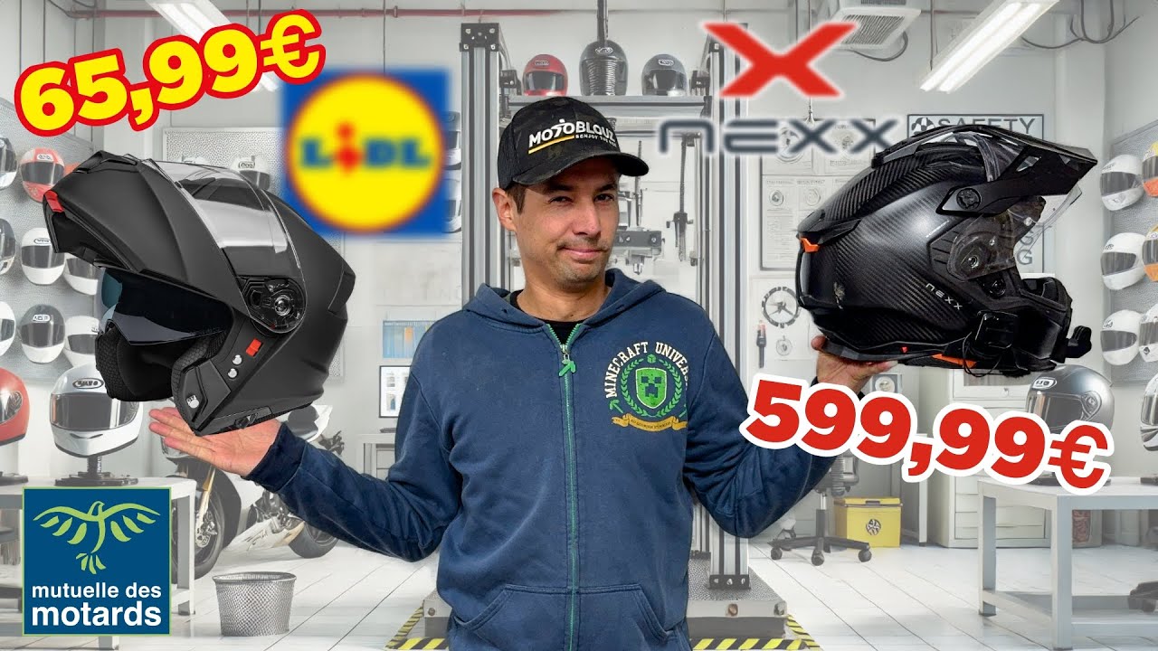 CASQUE À 60€ VS. CASQUE À 600€ : lequel vous protège le plus ? La réponse par la SCIENCE !
