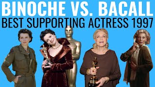 Juliette Binoche Defeats Lauren Bacall | Best Supporting Actress Oscar 1997