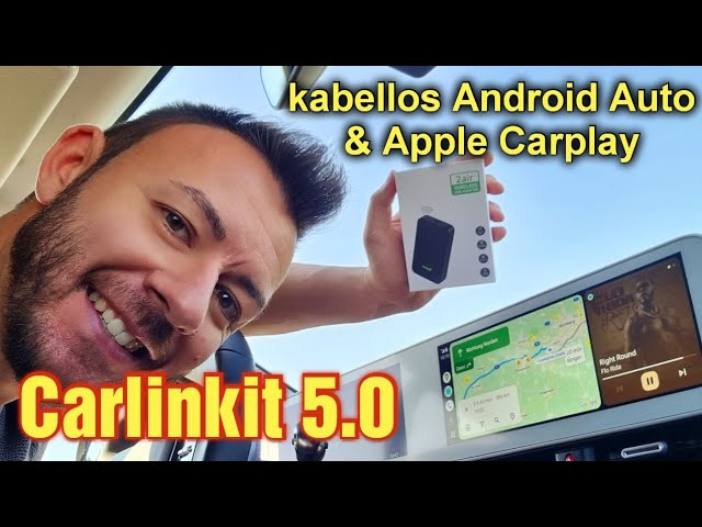 kabellos Android Auto und Apple Carplay nutzen (wireless Carlinkit 2air) 