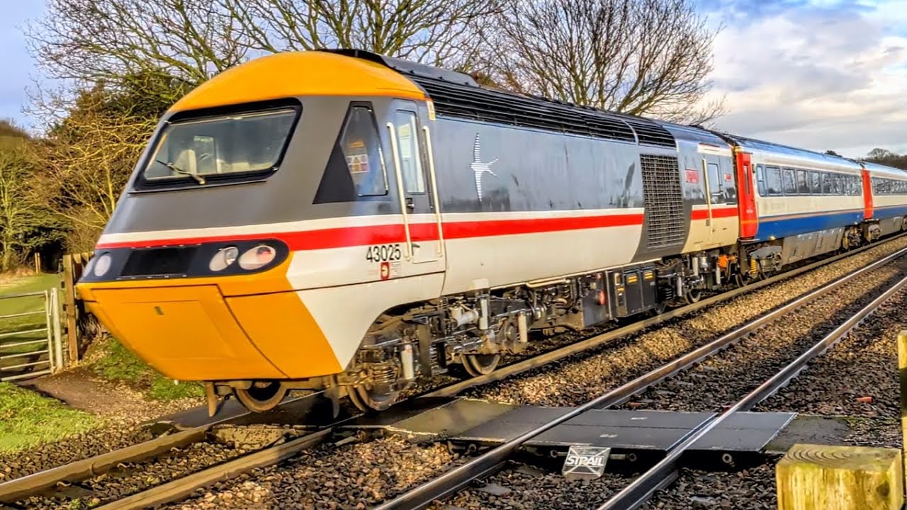 Train spotting around Doncaster including Flying Scotsman and HST February 2026 #train #railway 