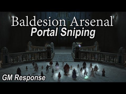 FFXIV: Baldesion Arsenal Portal Sniping